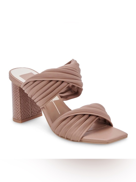 Dolce Vita Shoes - Dolce Vita Women's Pilton Block-Heel Dress Sandals Cafe Stella Size 6.5